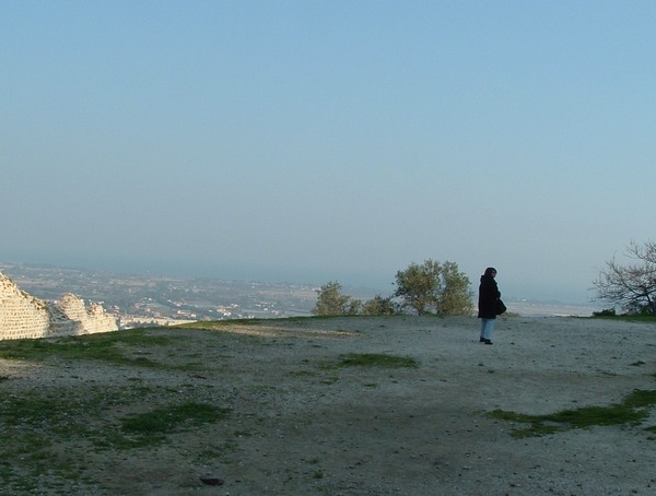 VUE DU CHATEAU D'HYERES